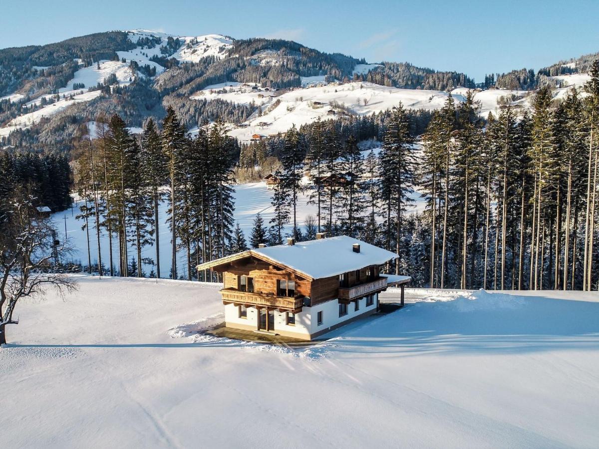 Chalet Freiblick Kleinhaid, Hollersbach Hollersbach im Pinzgau Eksteriør billede